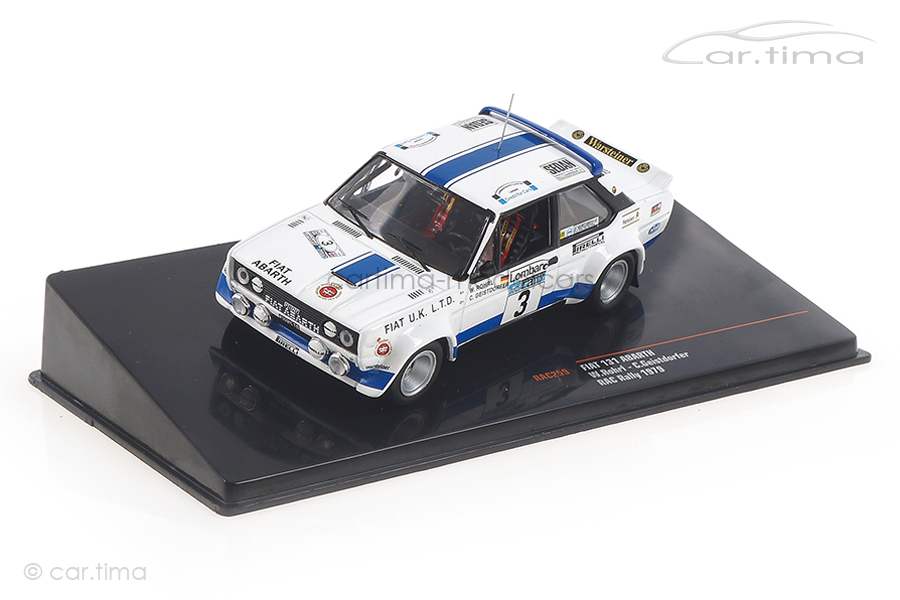 Fiat 131 Abarth RAC Rally 1979 Röhrl/Geistdörfer IXO 1:43 RAC259