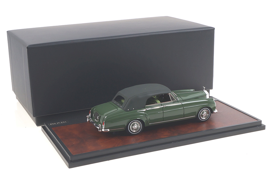 Rolls-Royce Silver Cloud H.J. Mulliner 4-door Cabriolet closed 1962 grün Matrix 1:43 MX41705-032