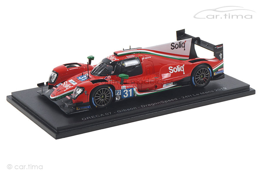 ORECA 07-Gibson 24h Le Mans 2019 Davidson/González/Maldonado Spark 1:43 S7916