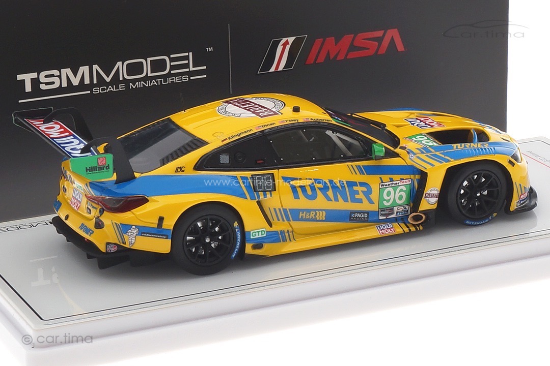 BMW M4 GT3 Winner Mid-Ohio GTD 2022 Foley/Auberlen TSM 1:43 TSM430678