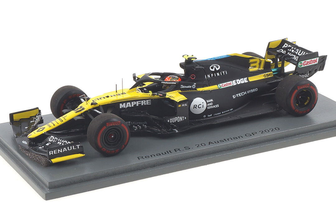 Renault R.S. 20 GP Austria 2020 Esteban Ocon Spark 1:43 S6467
