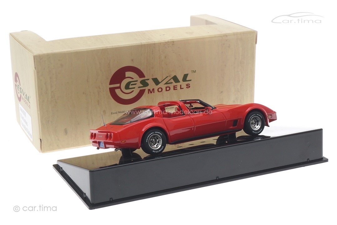 Chevrolet Corvette America 4 doors 1980 rot Esval 1:43 EMUS43010A