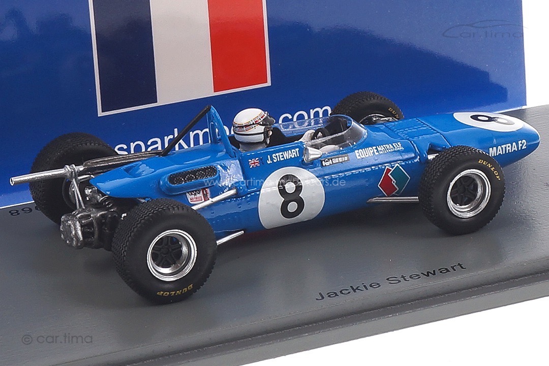 Matra MS7 Winner GP de Pau F2 1968 Jackie Stewart Spark 1:43 SF184