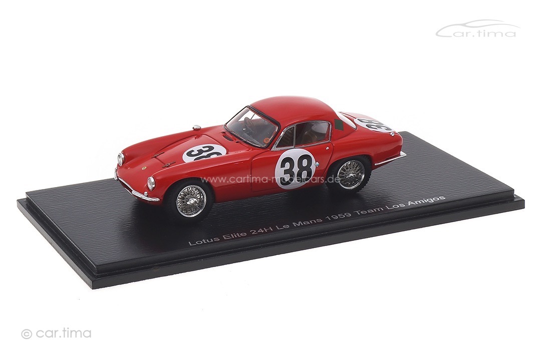 Lotus Elite 24h Le Mans 1959 Malle/Vidilles Spark 1:43 S8200