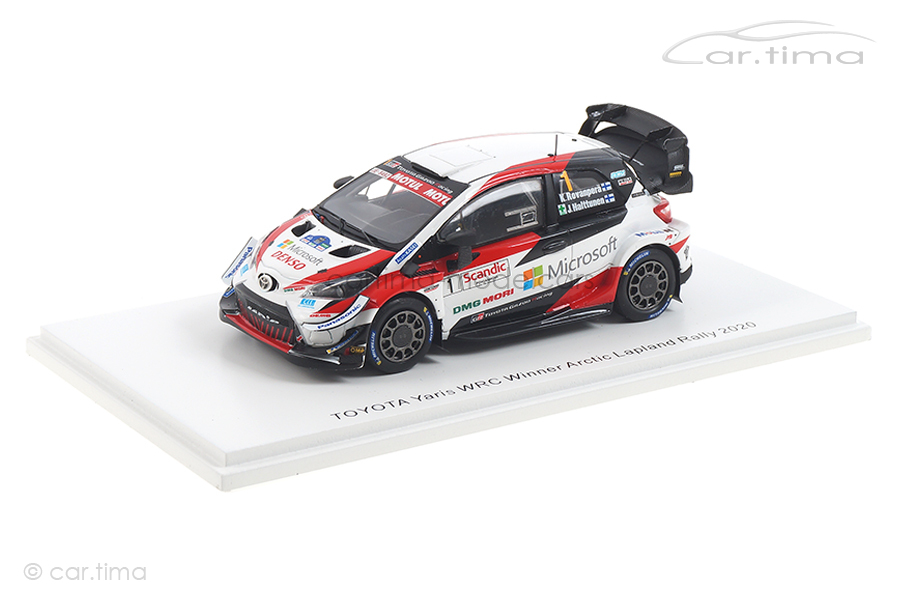 Toyota Yaris WRC Winner Arctic Lapland Rallye 2020 Rovanperä/Halttunen Spark 1:43 S6567