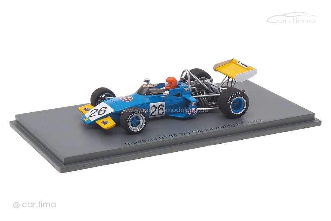 Brabham BT38 F2 Salzburgring 1972 Dave Morgan Spark 1:43 S7439