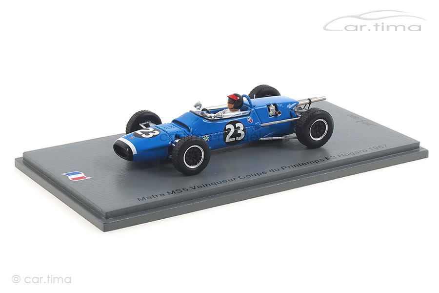 Matra MS5 Winner Coupe du Printemps F3 Nogaro 1967 Roby Weber Spark 1:43 SF188