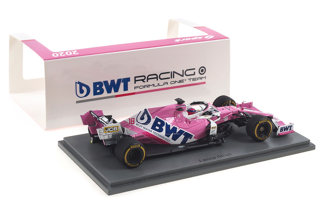 BWT Racing Point RP20 Barcelona Test 2020 Lance Stroll Spark 1:43 S6465