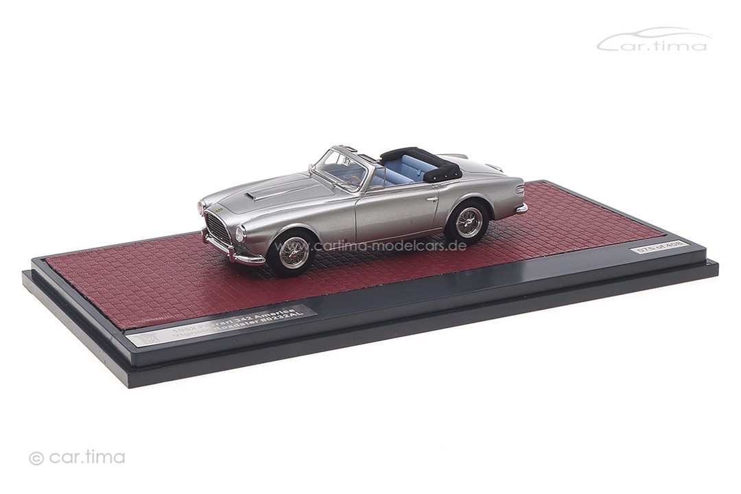 Ferrari 342 America Vignale Roadster silber Matrix 1:43 MX50604-162