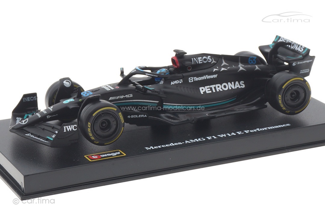Mercedes-AMG Petronas F1W14 E Performance GP 2023 George Russell Bburago 1:43 18-38081RUS