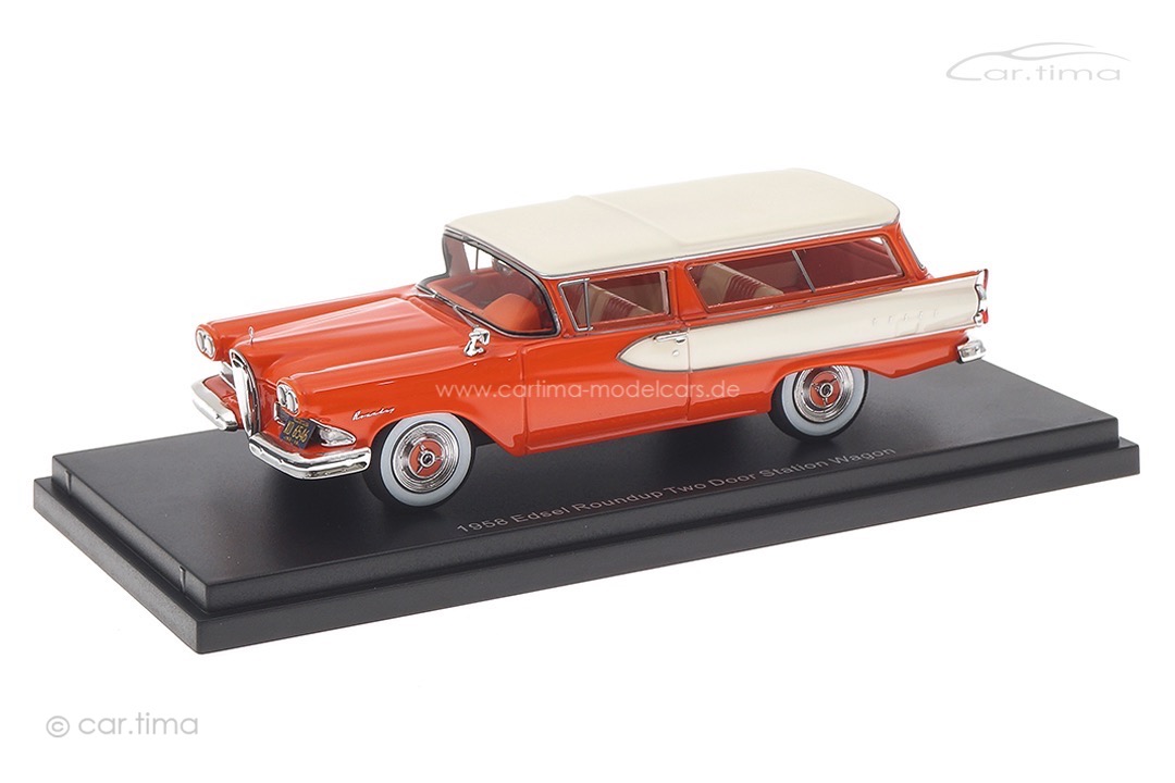 Edsel Roundup 2-türig Kombi rot/weiß 1958 Esval 1:43 EMUS43086B