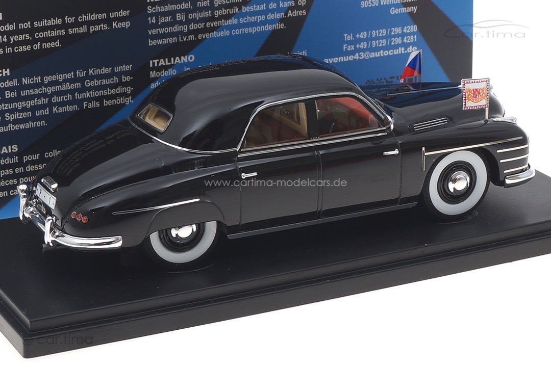 Skoda VOS schwarz Avenue43 1:43 60061