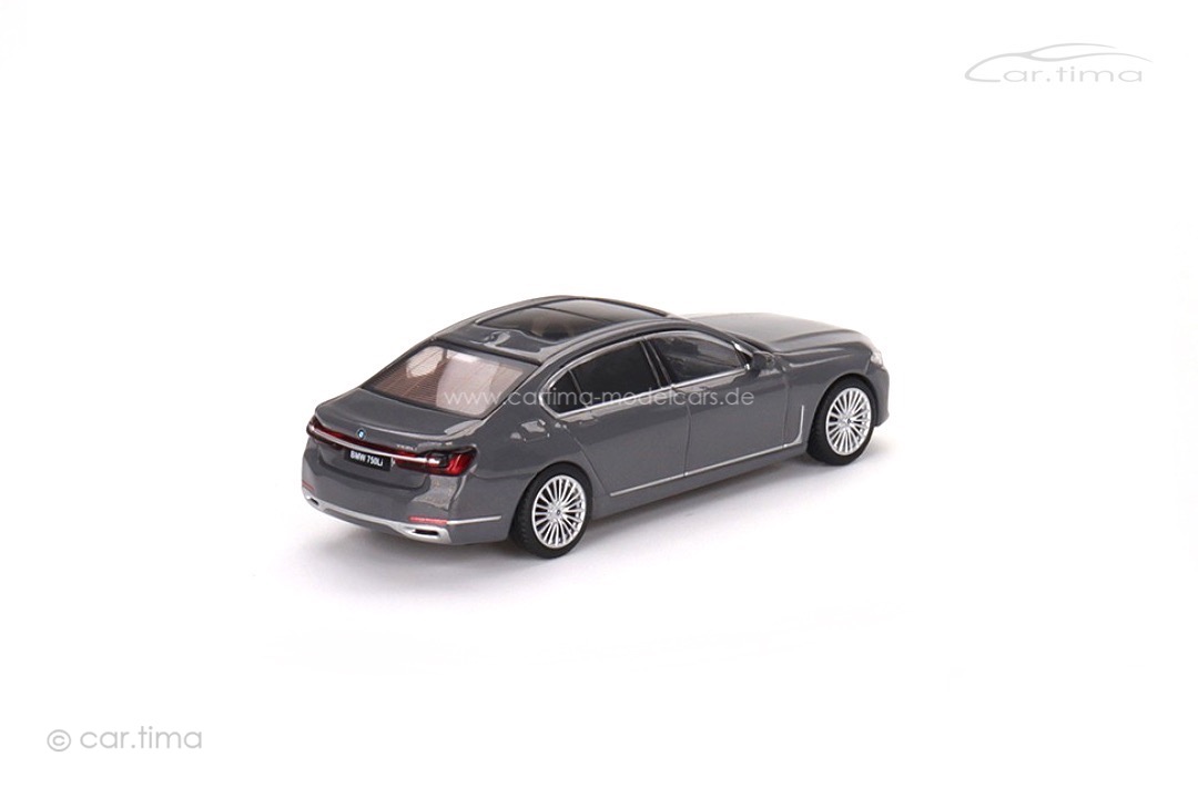 BMW 750Li xDrive Bernina Grey Amber Effect MINI GT 1:64 MGT00515-L