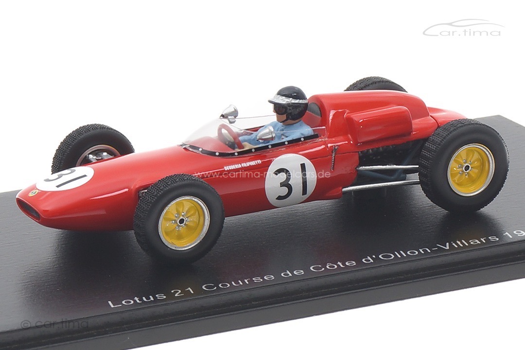 Lotus 21 Course de Cote d´Ollon-Villars 1962 Jim Clark Spark 1:43 S7289