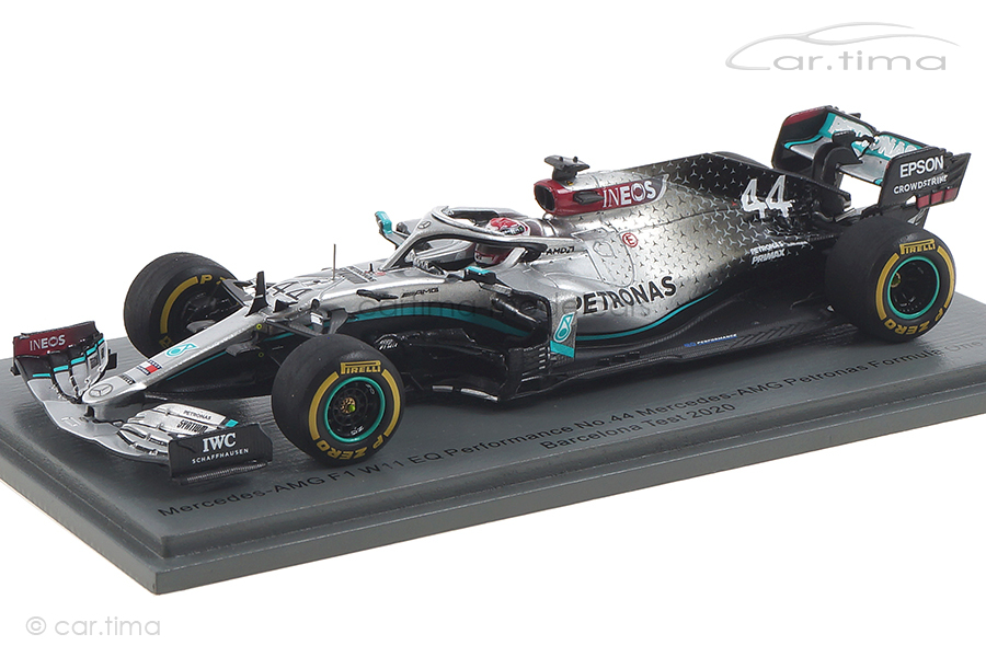 Mercedes-AMG F1 W11 Barcelona Test 2020 Lewis Hamilton Spark 1:43 S6450