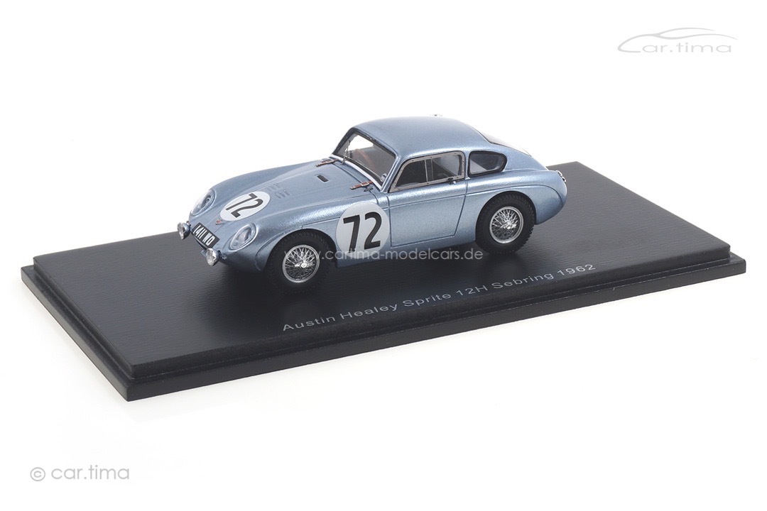 Austin Healey Sprite 12h Sebring 1962 McQueen/Colgate Spark 1:43 S4131