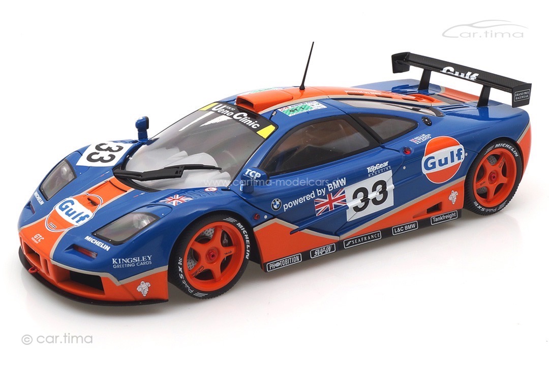 McLaren F1 GTR 24h Le Mans 1996 Bellm/Lehto/Weaver Solido 1:18 S1804101