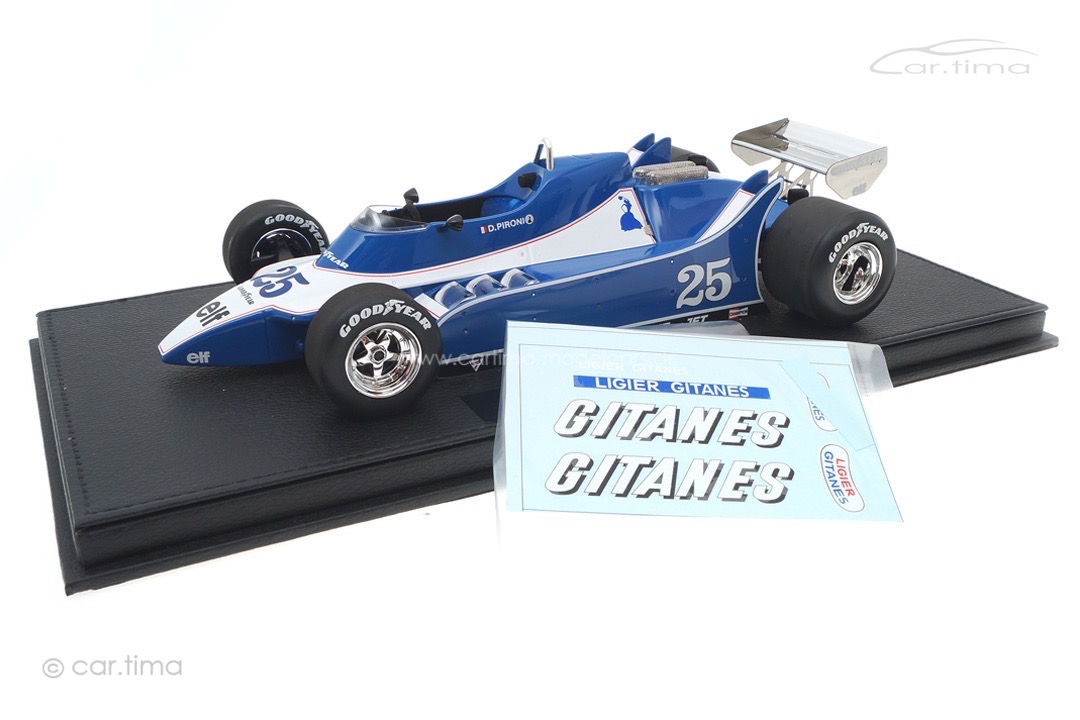 Ligier JS11/15 GP 1980 Didier Pironi GP Replicas 1:18 GP070A