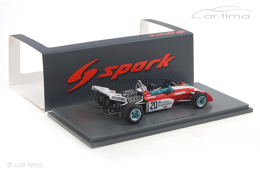 Surtees TS9B GP Argentinien 1972 Andrea de Adamich Spark 1:43 S3992