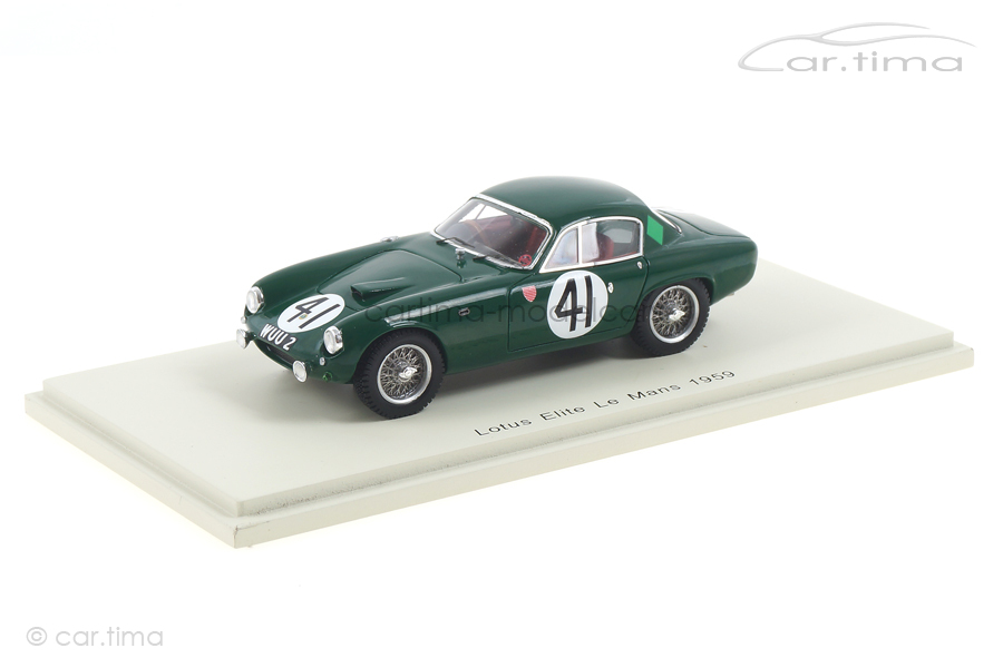 Lotus Elite 24h Le Mans 1959 Lumsden/Riley Spark 1:43 S5077