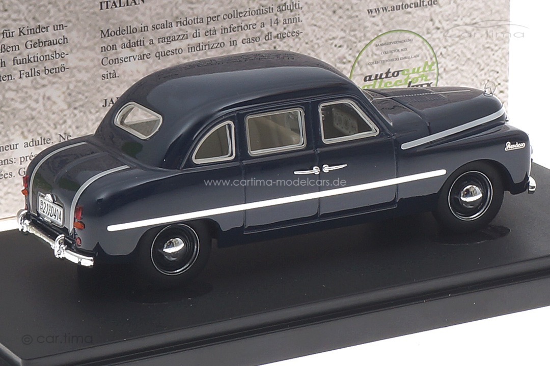 Wendax WS 750 1950 dunkelblau autocult 1:43 02029