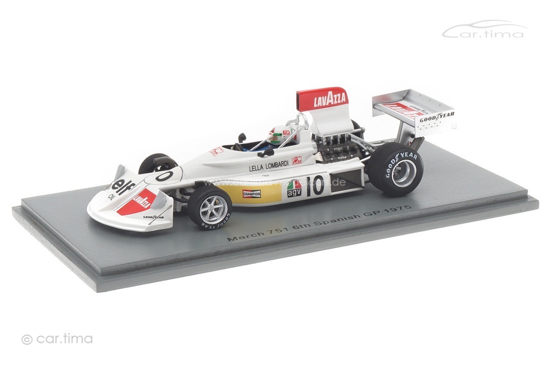 March 751 GP Spanien 1975 Lella Lombardi Spark 1:43 S5376