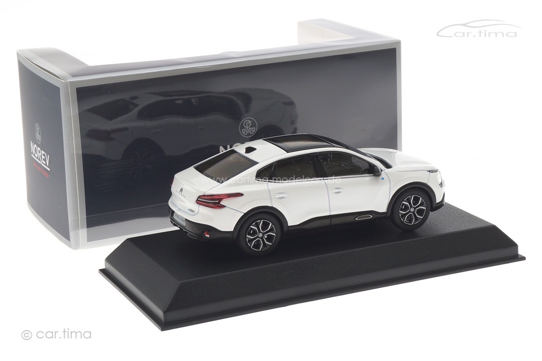 Citroën ë-C4 X 2023 Pearl White Norev 1:43 155480