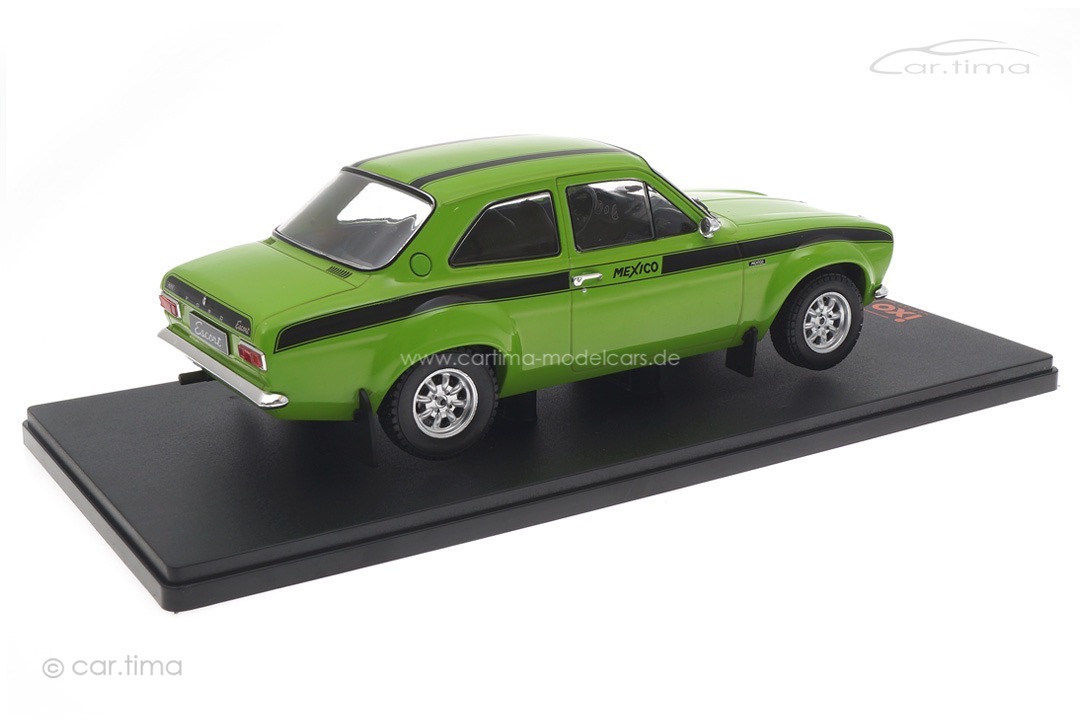 Ford Escort MK1 RS 1600 Mexico 1974 hellgrün IXO Models 1:18 18CMC125.22