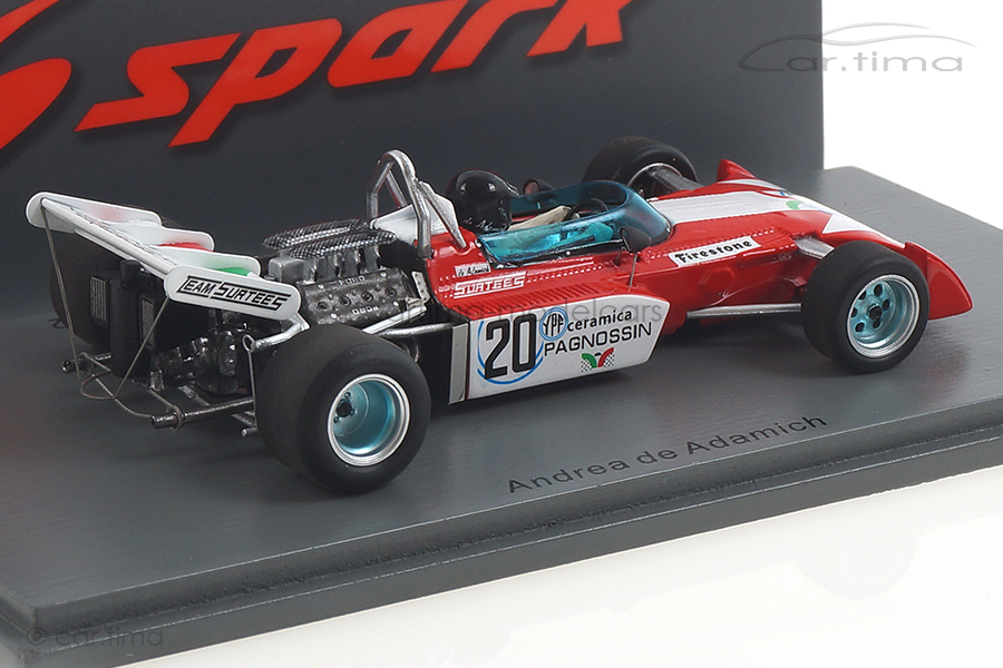 Surtees TS9B GP Argentinien 1972 Andrea de Adamich Spark 1:43 S3992