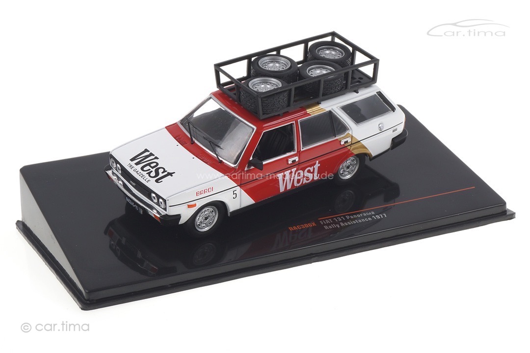 Fiat 131 Panorama "West" 1979 Assistance IXO 1:43 RAC306X