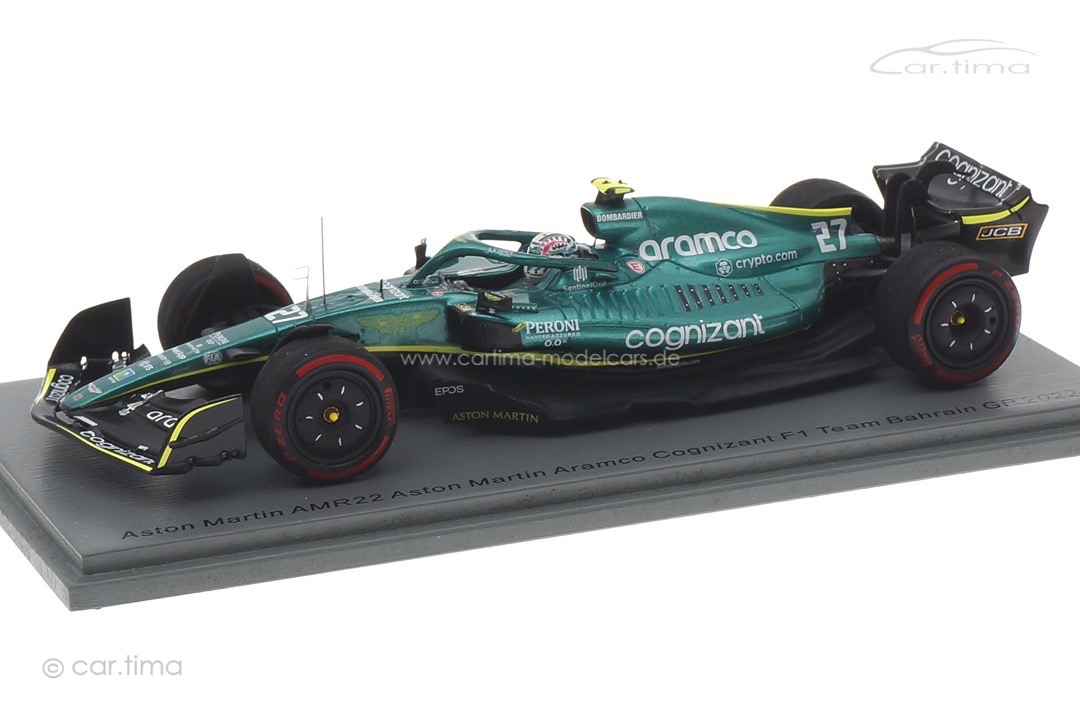 Aston Martin AMR22 GP Bahrain 2022 Nico Hülkenberg Spark 1:43 S8531