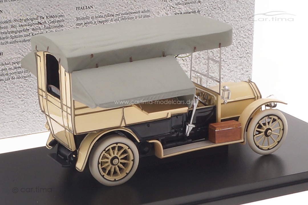 Mercedes-Benz 22/50 PS Küchenwagen 1913 autocult 1:43 01020