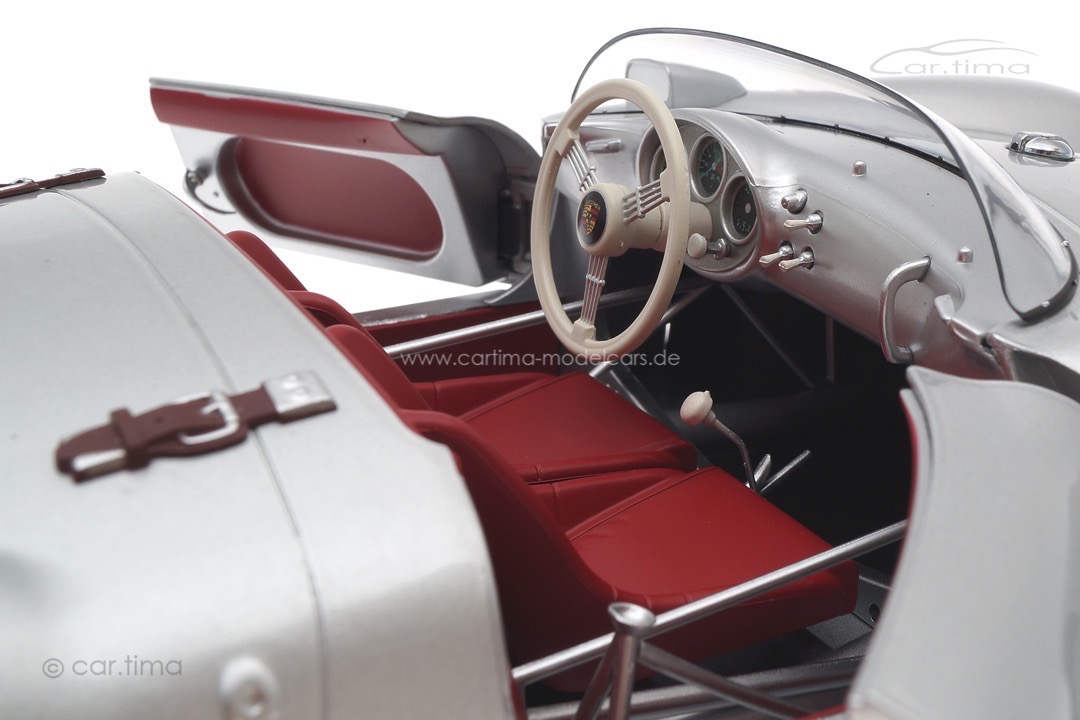 Porsche 550A Spyder 1956 silber KK Scale 1:12 KKDC120113