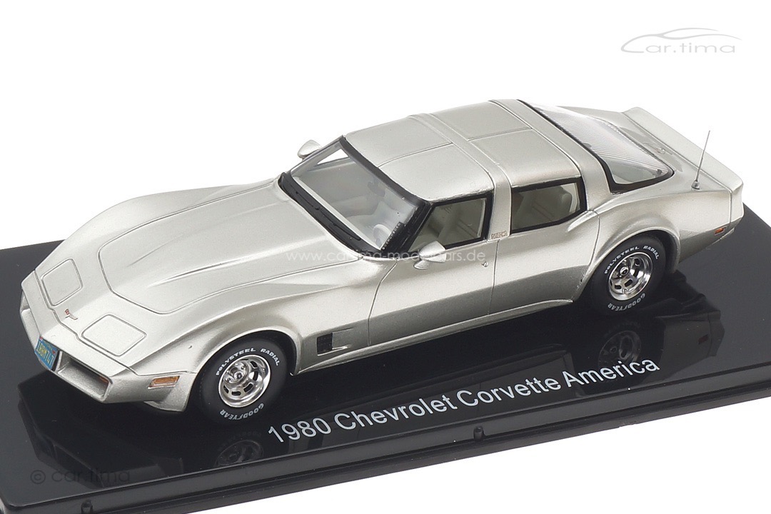 Chevrolet Corvette America 4 doors 1980 silber Esval 1:43 EMUS43010B