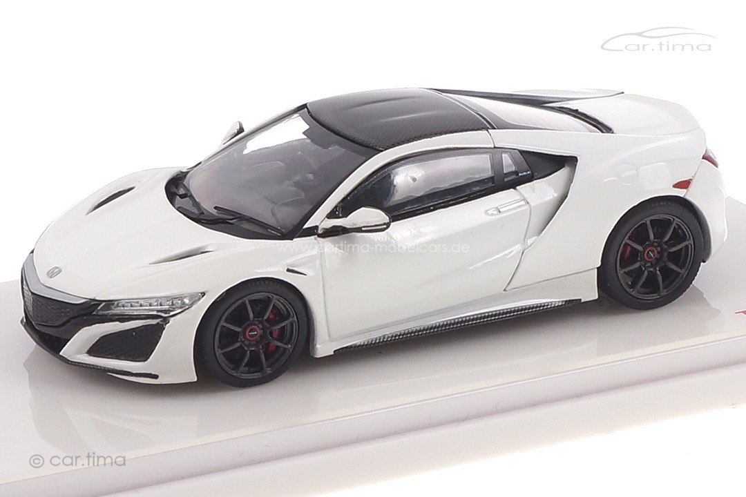 Honda NSX 2017 (RHD) 130R White / Black wheels TSM 1:43 TSM430262