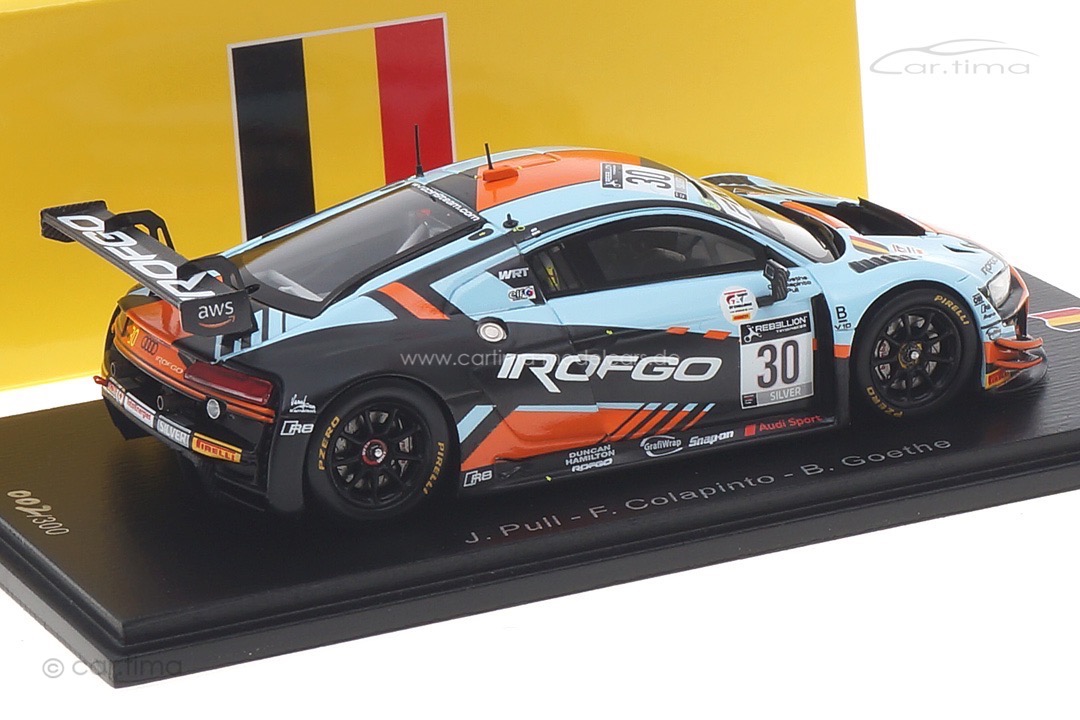 Audi R8 LMS GT3 24h Spa 2021 Pull/Colapinto/Goethe Spark 1:43 SB447