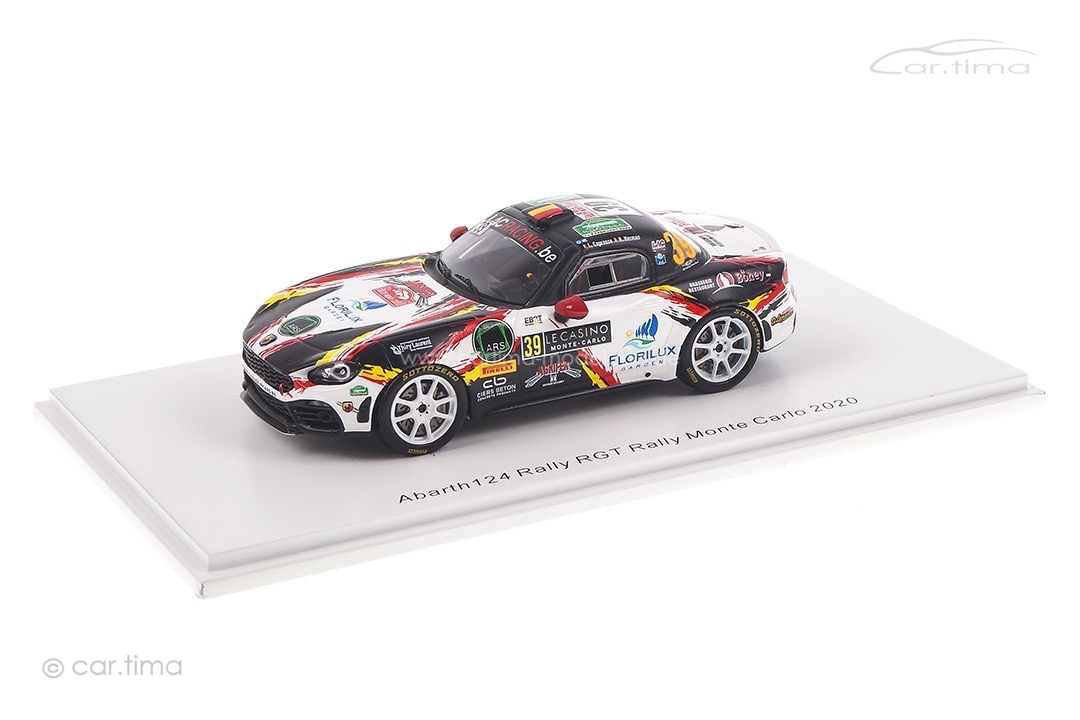 Abarth 124 Rally RGT Rallye Monte Carlo 2020 Caprasse/Herman Spark 1:43 S6565