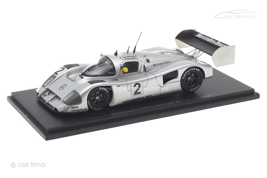 Sauber Mercedes-Benz C291 Winner Autopolis 1991 Schumacher/Wendlinger Spark 1:43 S8187