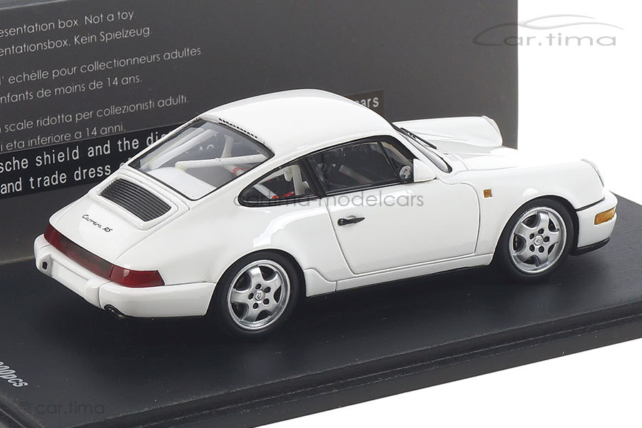 Porsche 911 (964) Carrera RS Clubsport Grandprix-weiß Spark 1:43 CA04311001