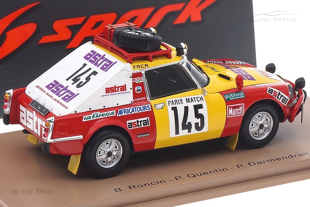 Citroën DS23 Paris Dakar 1981 Roncin/Quenti/Darmendrail Spark 1:43 S5538