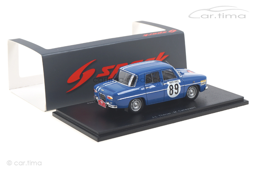 Renault 8 Gordini Rallye Monte Carlo 1969 Thérier/Callewaert Spark 1:43 S5562