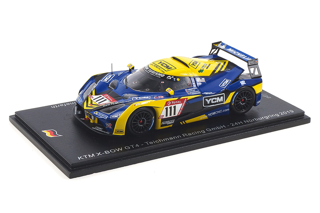 KTM X-Bow GT4 Teichmann Racing 24h Nürburgring 2019 Spark 1:43 SG559