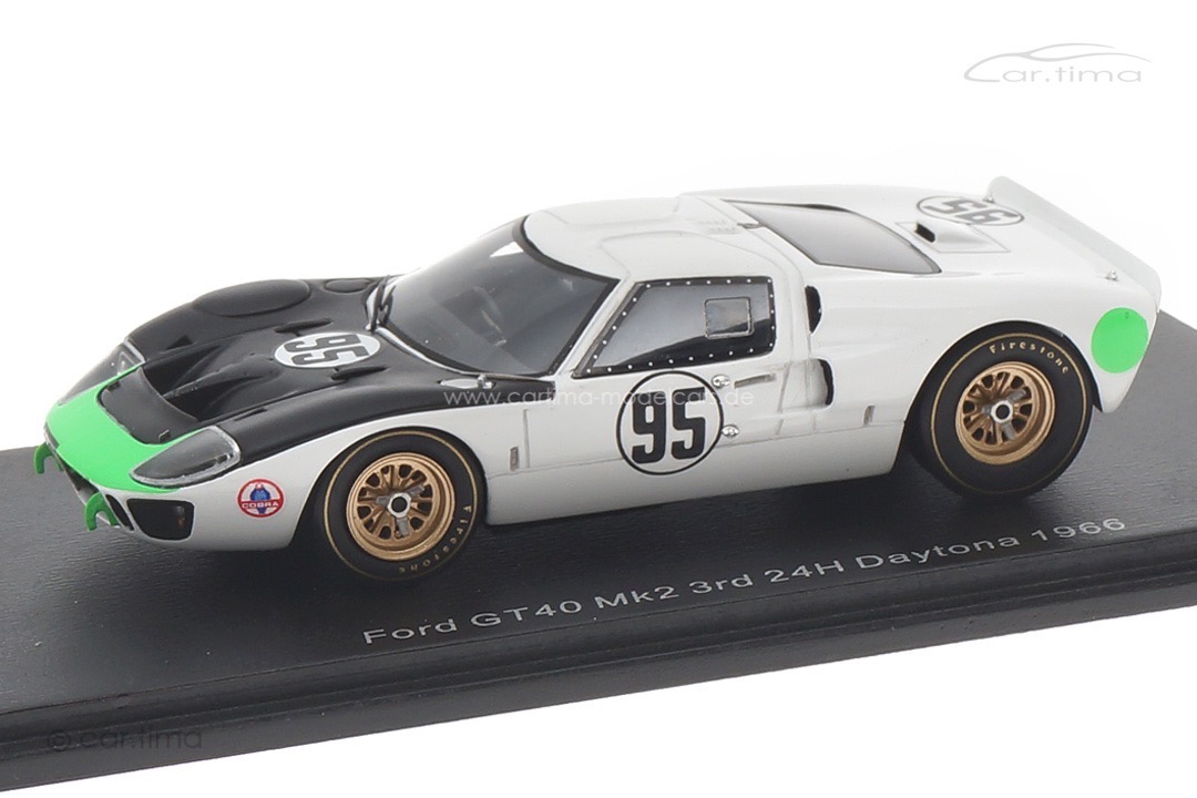 Ford GT40 Mk2 24h Daytona 1966 Hansgen/Donohue Spark 1:43 US256