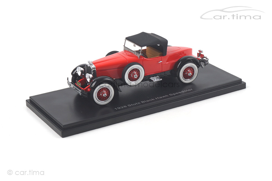 Stutz Black Hawk Speedster 1928 closed roof Esval Models 1:43 EMUS43005B
