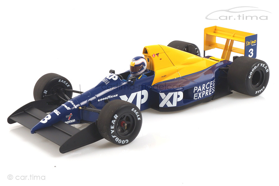 Tyrrell Ford 018 GP Frankreich 1989 Jonathan Palmer Minichamps 1:18 110890003