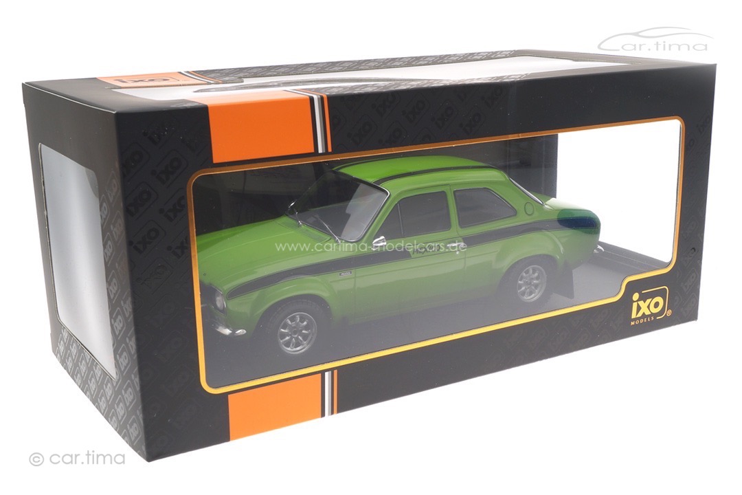 Ford Escort MK1 RS 1600 Mexico 1974 hellgrün IXO Models 1:18 18CMC125.22