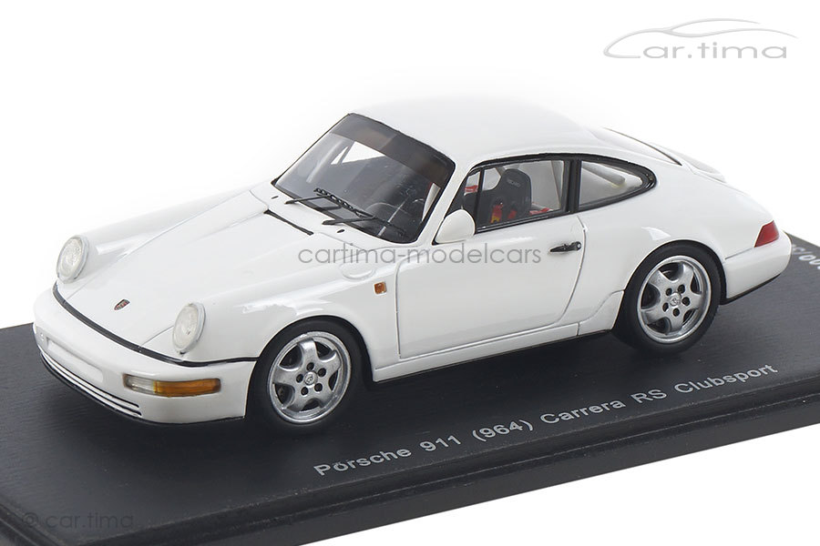 Porsche 911 (964) Carrera RS Clubsport Grandprix-weiß Spark 1:43 CA04311001