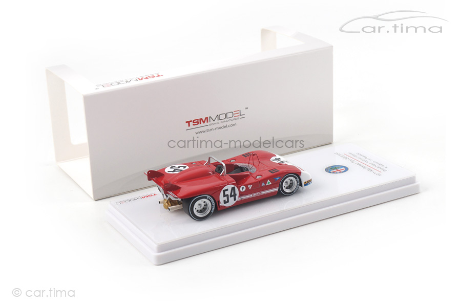 Alfa Romeo Tipo 33/3 Winner Brands Hatch 1971 Adamich/Pescarolo TSM 1:43 TSM164304