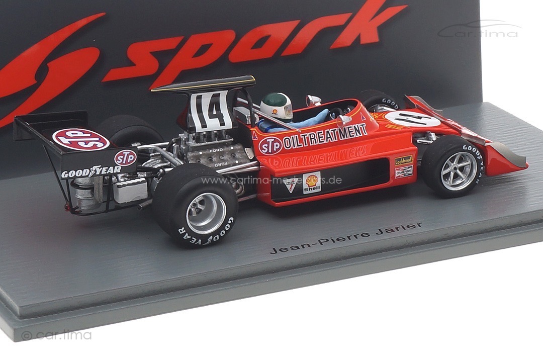 March 731 GP Monaco 1973 Jean-Pierre Jarier Spark 1:43 S7265