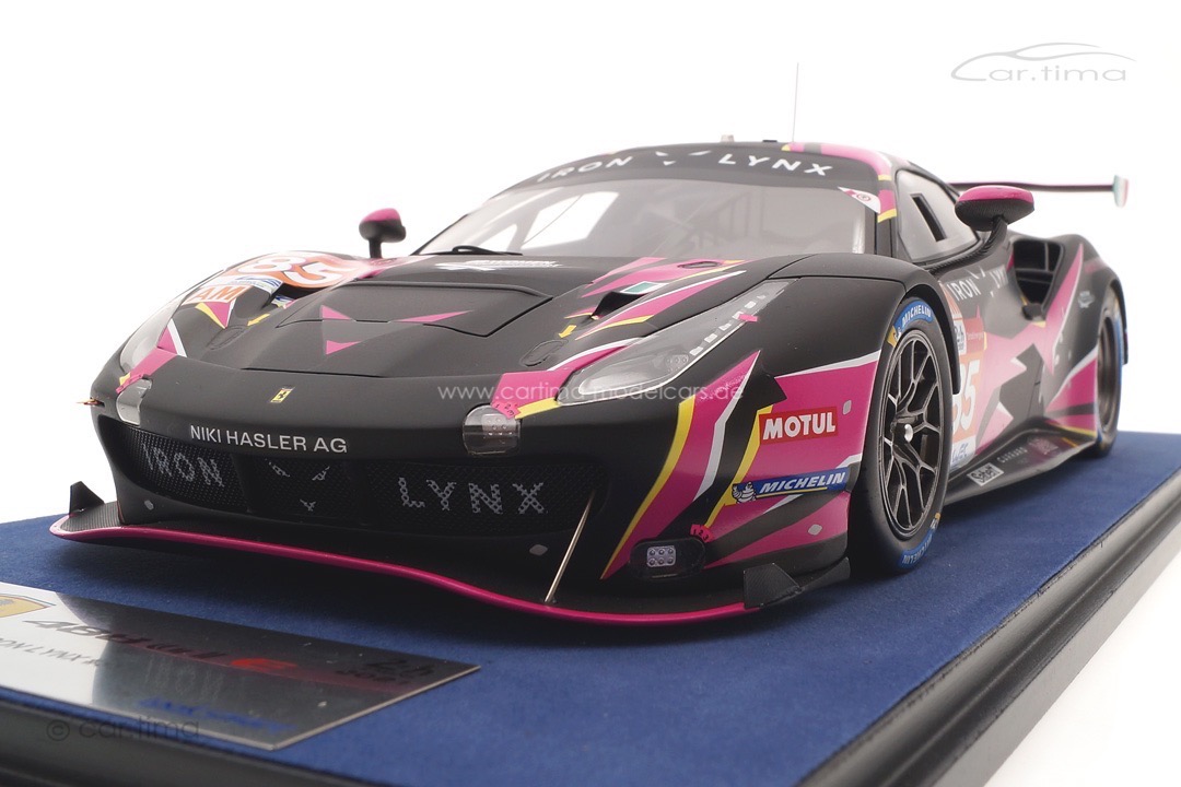 Ferrari 488 GTE Evo 24h Le Mans 2021 Frey/Bovy/Gatting LookSmart 1:18 LS18LM031